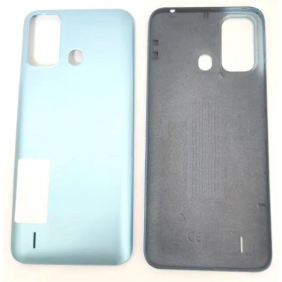Back Panel Cover For Itel P37 Light Blue - Maxbhi Com