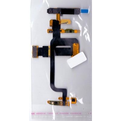 Side Button Flex Cable For Nokia C6-00 With Keypad, Earpiece and Front Camera