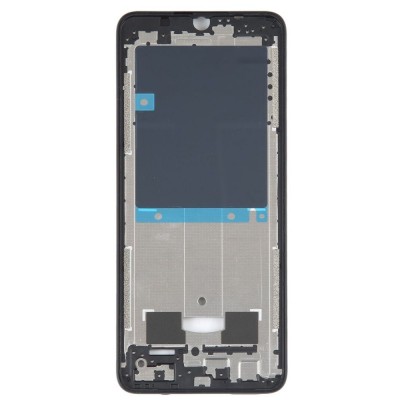 Lcd Frame Middle Chassis For Xiaomi Poco C55 Black By - Maxbhi Com