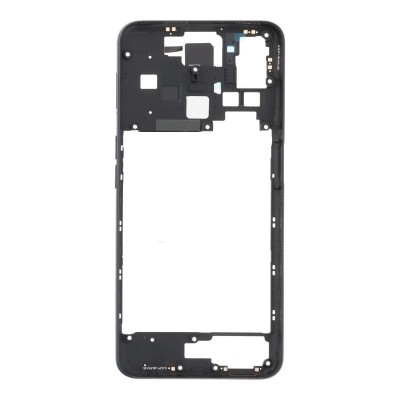 Middle Frame Ring Only For Oppo A72 Black By - Maxbhi Com