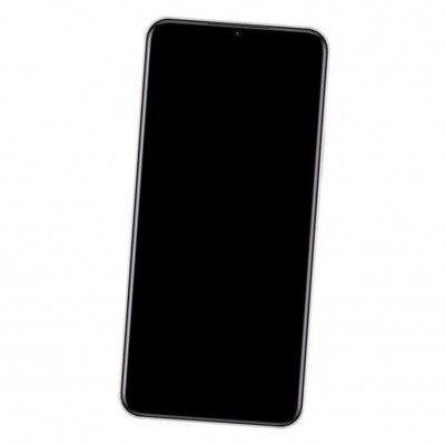 Middle Frame Ring Only For Vivo Y33s 5g Black By - Maxbhi Com