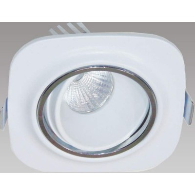 10 Watt LED Laura Square COB Down Light - 92 mm, White
