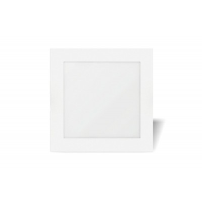12 Watt LED Sleek Square Down Light - 150 mm, White