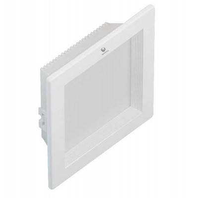 18 Watt LED Glacier Square Down Light - 180 mm, White