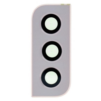 Camera Lens Glass With Frame For Samsung Galaxy S22 Plus 5g White By - Maxbhi Com