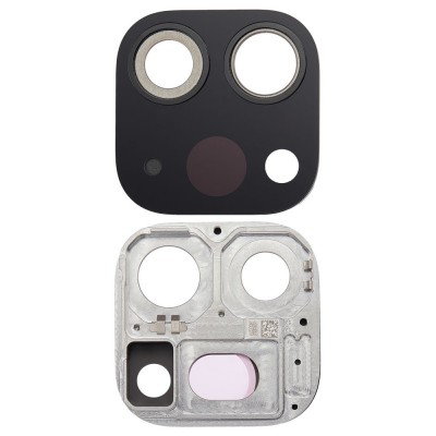 Camera Lens Glass With Frame For Apple Ipad Pro 11inch 2022 Silver By - Maxbhi Com