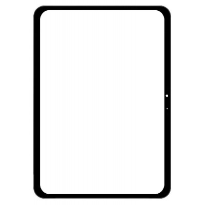 Replacement Front Glass For Apple Ipad Pro 11 2024 Black By - Maxbhi Com