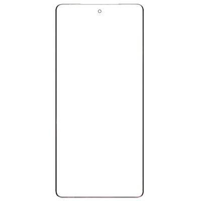 Replacement Front Glass For Vivo V30e White By - Maxbhi Com