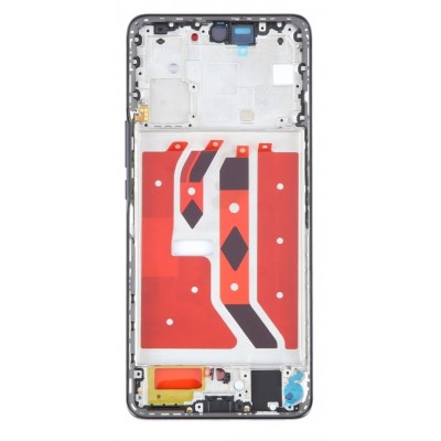 Lcd Frame Middle Chassis For Honor X50 5g Black By - Maxbhi Com