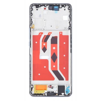 Lcd Frame Middle Chassis For Honor X50 5g Silver By - Maxbhi Com
