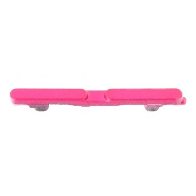 Volume Side Button Outer For Motorola Edge 50 Fusion Pink By - Maxbhi Com
