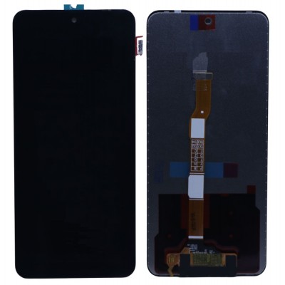 Lcd With Touch Screen For Vivo Iqoo Z9x 5g Black By - Maxbhi Com
