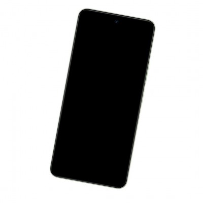 Camera Lens Glass with Frame for Vivo iQOO Z9x 5G Black