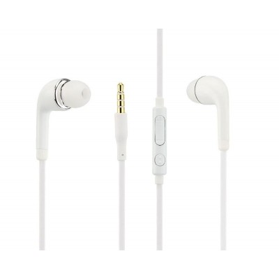 Earphone for Alcatel Pixi 3 - 3.5 - Firefox - Handsfree, In-Ear Headphone, 3.5mm, White