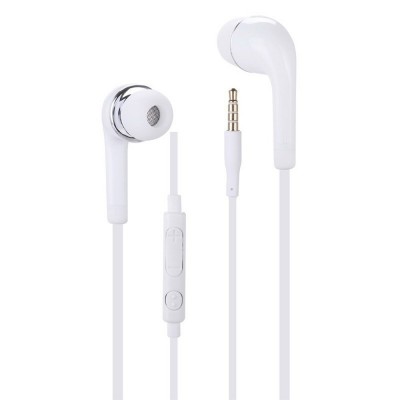 Earphone for Asus Fonepad 7 8GB 3G - Handsfree, In-Ear Headphone, 3.5mm, White