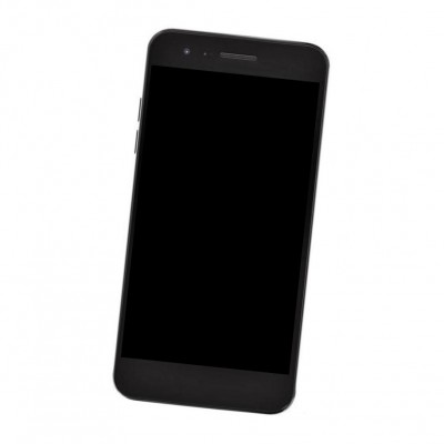 Camera Lens Glass with Frame for LG Aristo 2 Black