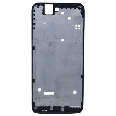 Lcd Frame Middle Chassis For Motorola One Fusion Plus Black By - Maxbhi Com