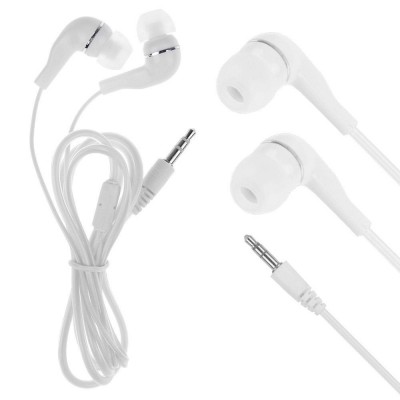 Earphone for Celkon A21 - Handsfree, In-Ear Headphone, 3.5mm, White