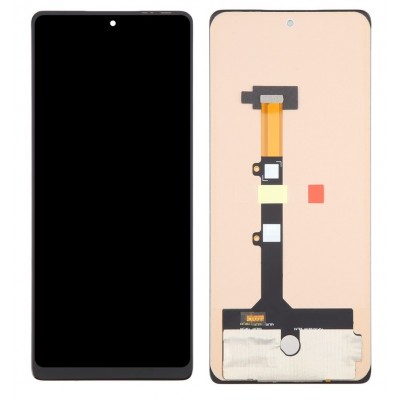 Lcd With Touch Screen For Tecno Camon 30 5g White By - Maxbhi Com