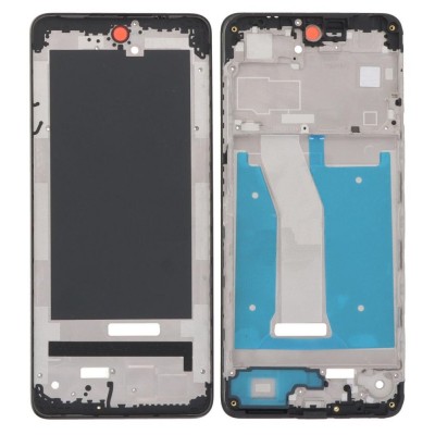 Lcd Frame Middle Chassis For Motorola Moto G04s Black By - Maxbhi Com