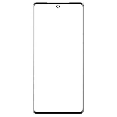 Replacement Front Glass For Vivo Y200 Pro Black By - Maxbhi Com