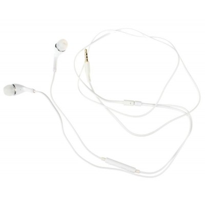 Earphone for Gresso Mobile Grand Monaco Black Ceramic Black Cayman - Handsfree, In-Ear Headphone, White