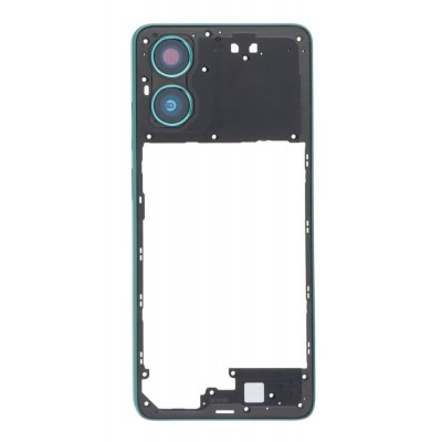 Middle Frame Ring Only For Motorola Moto G04s Green By - Maxbhi Com