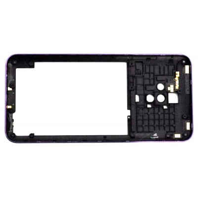 Middle Frame Ring Only For Blu G90 Pro Purple By - Maxbhi Com