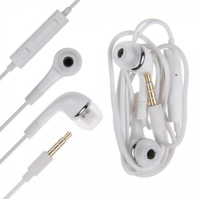 Earphone for Intex Aqua S - Handsfree, In-Ear Headphone, White