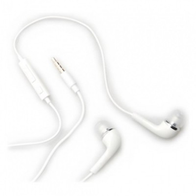 Earphone for Karbonn K1 - Handsfree, In-Ear Headphone, White
