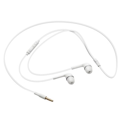 Earphone for Lava Iris Fuel 50 - Handsfree, In-Ear Headphone, 3.5mm, White
