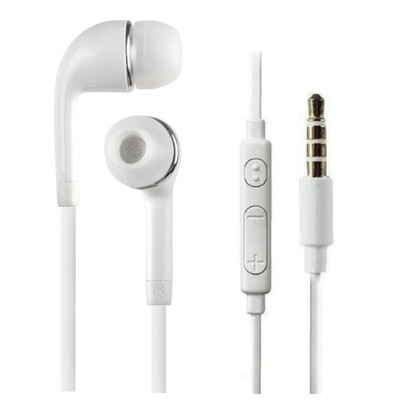 Earphone for LG F60 Dual D392 with Dual SIM - Handsfree, In-Ear Headphone, White