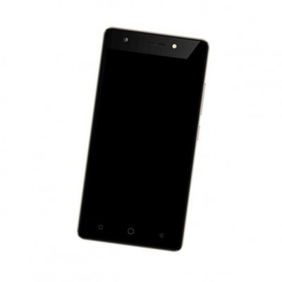 Camera Lens Glass with Frame for Itel it1508 Plus Black