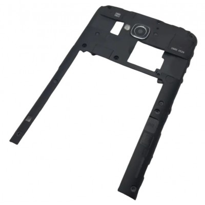 Middle Frame Ring Only For Lg Pro Lite Dual D686 White By - Maxbhi Com