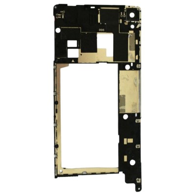 Middle Frame Ring Only For Sony Xperia Xa Ultra Dual F3216 Gold By - Maxbhi Com
