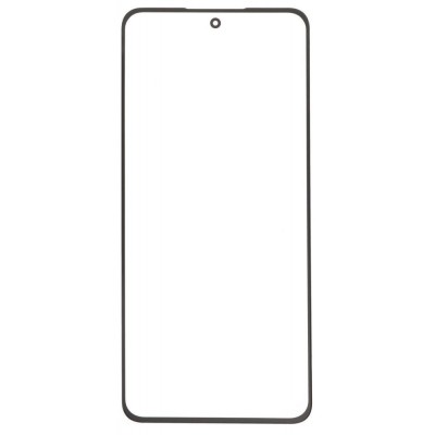 Replacement Front Glass For Oppo Reno10 5g Black By - Maxbhi Com