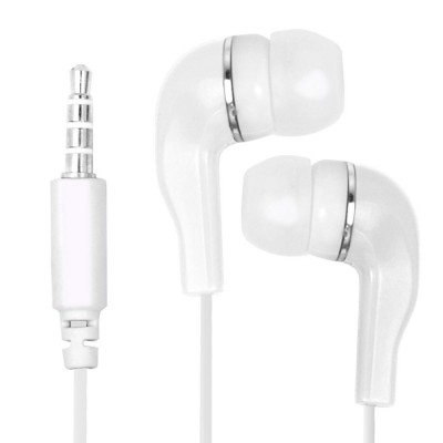 Earphone for Nokia E51 camera-free - Handsfree, In-Ear Headphone, White