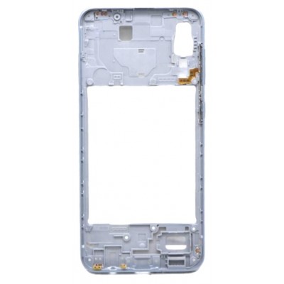 Middle Frame Ring Only For Samsung Galaxy A30 White By - Maxbhi Com