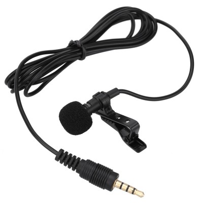 Collar Clip On Microphone for TCL Tab 11 - Professional Condenser Noise Cancelling Mic by Maxbhi.com