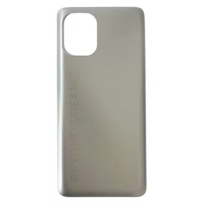 Back Panel Cover For Umidigi F3 Pro 5g Silver - Maxbhi Com