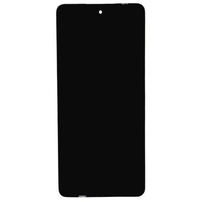 Lcd With Touch Screen For Lava Blaze 2 5g Black By - Maxbhi Com