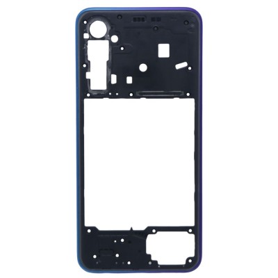 Middle Frame Ring Only For Realme Xt Blue By - Maxbhi Com