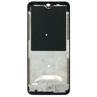 Lcd Frame Middle Chassis For Infinix Smart 6 Black By - Maxbhi Com