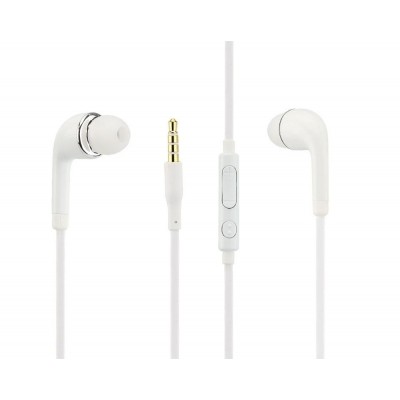 Earphone for Samsung Primo Duos W279 - Handsfree, In-Ear Headphone, White