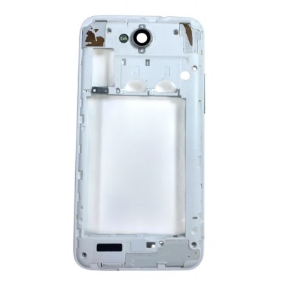 Middle Frame Ring Only For Zte Grand X Quad V987 White By - Maxbhi Com