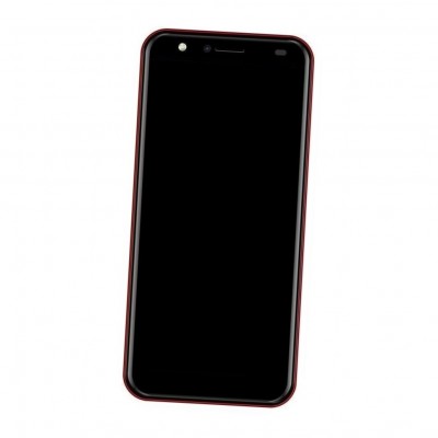Camera Lens Glass with Frame for Yuho O2 Red