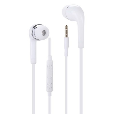 Earphone for Spice Boss Classic M-5353 - Handsfree, In-Ear Headphone, 3.5mm, White