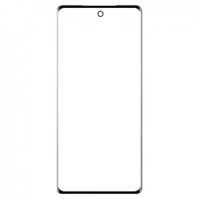 Replacement Front Glass For Vivo S18 Pro Black By - Maxbhi Com