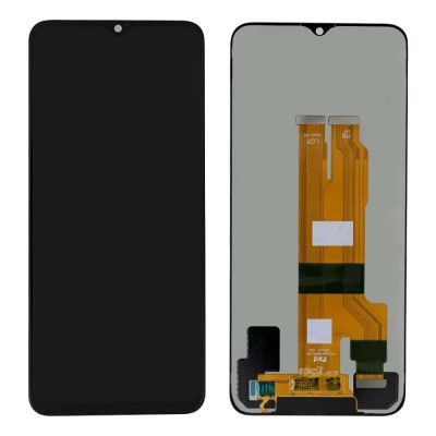 Lcd With Touch Screen For Realme Narzo N63 Black By - Maxbhi Com