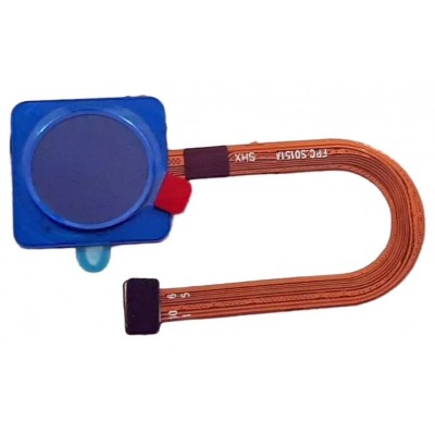 Fingerprint Sensor Flex Cable For Umidigi A9 Blue By - Maxbhi Com